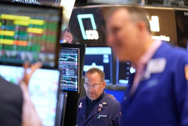 Wall Street hangs near its record as PepsiCo and United Airlines fly and health care stocks sink