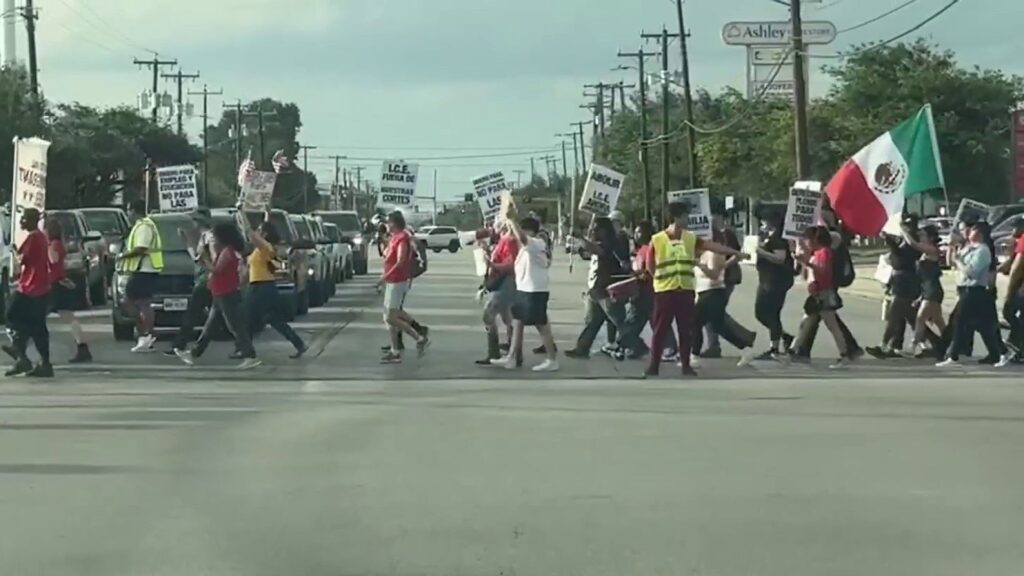‘We are not afraid’: South Side residents protest against mass deportations, immigration raids