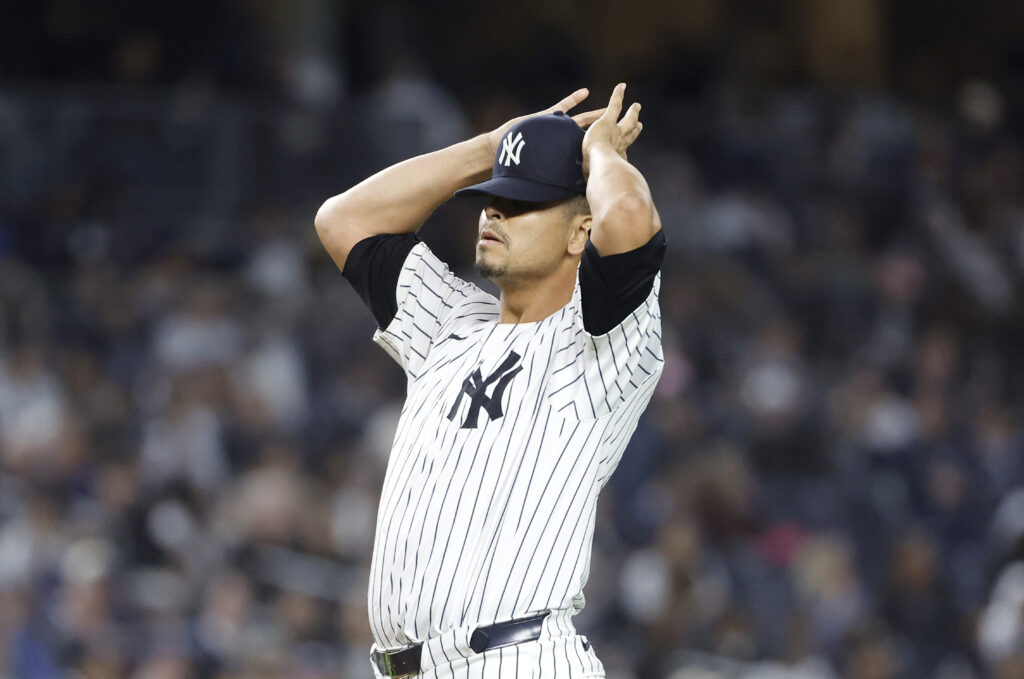 Yankees trade Carlos Carrasco to Braves as busy deadline continues