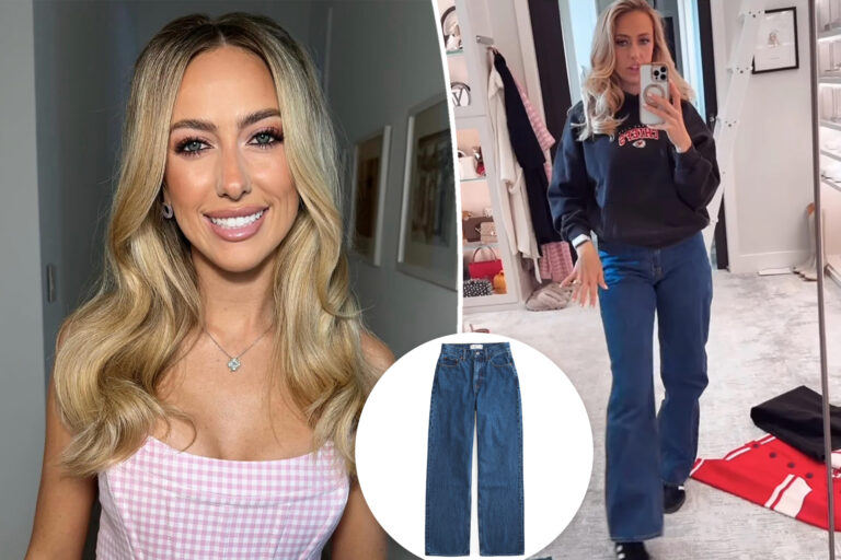 Abercrombie jeans are up to 50% off right now — including Brittany Mahomes’ ‘amazing’ pair