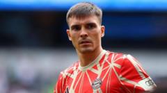 Bayern midfielder Palhinha joins Spurs on loan