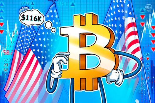 Bitcoin rejects at $116K despite US jobs win as Fed rate cut bets pass 75%