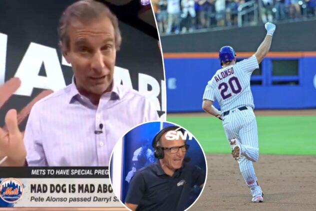 Chris Russo furious over Pete Alonso Mets record hoopla — and Gary Cohen’s call