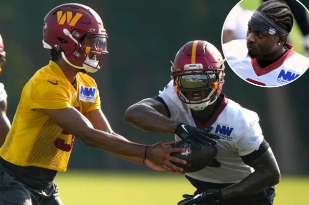 Commanders keeping Brian Robinson Jr. out vs. Bengals as trade rumors swirl