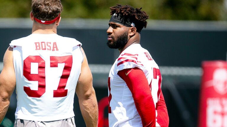 ESPN analyst predicts a big year for 49ers' Bryce Huff