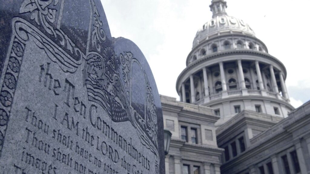 Families seek to block Texas law requiring Ten Commandments to be displayed in classrooms