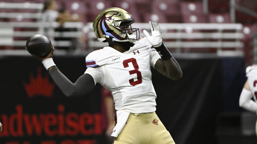 Former UFL MVP Bryce Perkins signs with NFL team