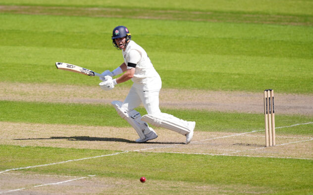 Glamorgan unpick Harris resistance for first win at Old Trafford since 1993