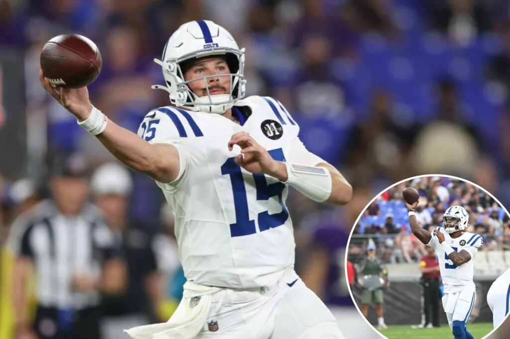 How Colts rookie Riley Leonard fared in preseason debut as QB battle heats up