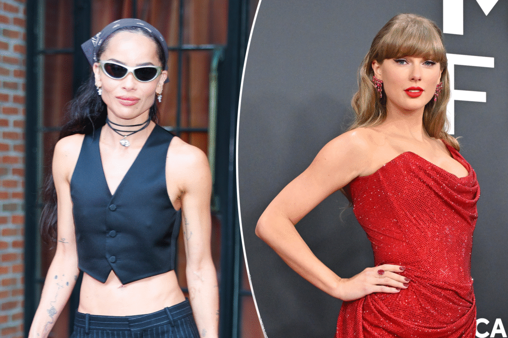 How Zoë Kravitz destroyed pal Taylor Swift’s bathroom during LA wildfires