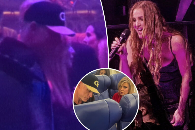 Jessica Simpson seen with ex Eric Johnson at her sister’s Las Vegas concert after sparking reconciliation rumors