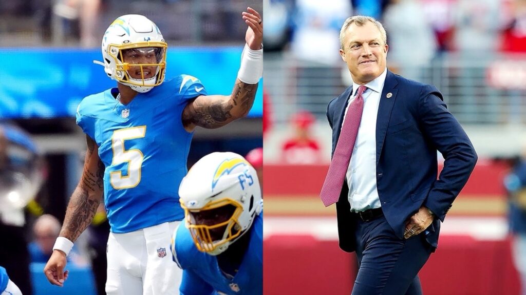 John Lynch remains a 'huge fan' of Trey Lance ahead of 49ers-Chargers reunion