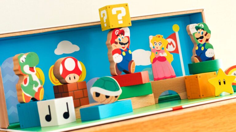 Nintendo's new toddler range includes cute wooden Mario blocks that double as amiibo, but the best set'll cost you £100