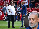 Nuno Espirito Santo sparks alarm at Nottingham Forest as he says he is 'not as close' with owner Evangelos Marinakis and their 'relationship has changed' after shock sacking rumours