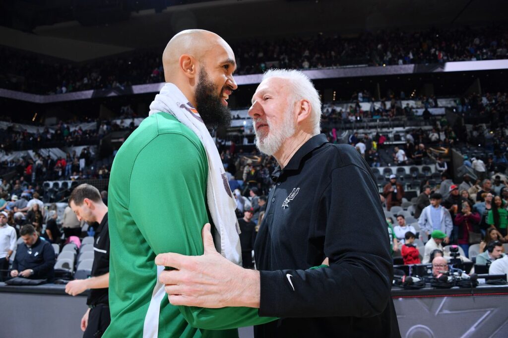 Open Thread: How Pop let know Derrick White know he was being traded