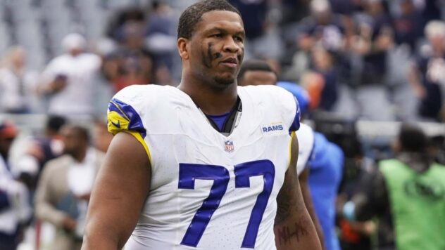 Rams LT Alaric Jackson back at practice after blood clots