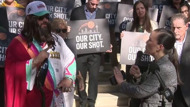 San Antonio Mayor Gina Ortiz Jones takes over Project Marvel rally held by prominent business leaders