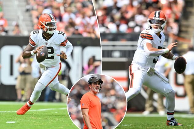 Shedeur Sanders learns his Browns quarterback depth chart fate