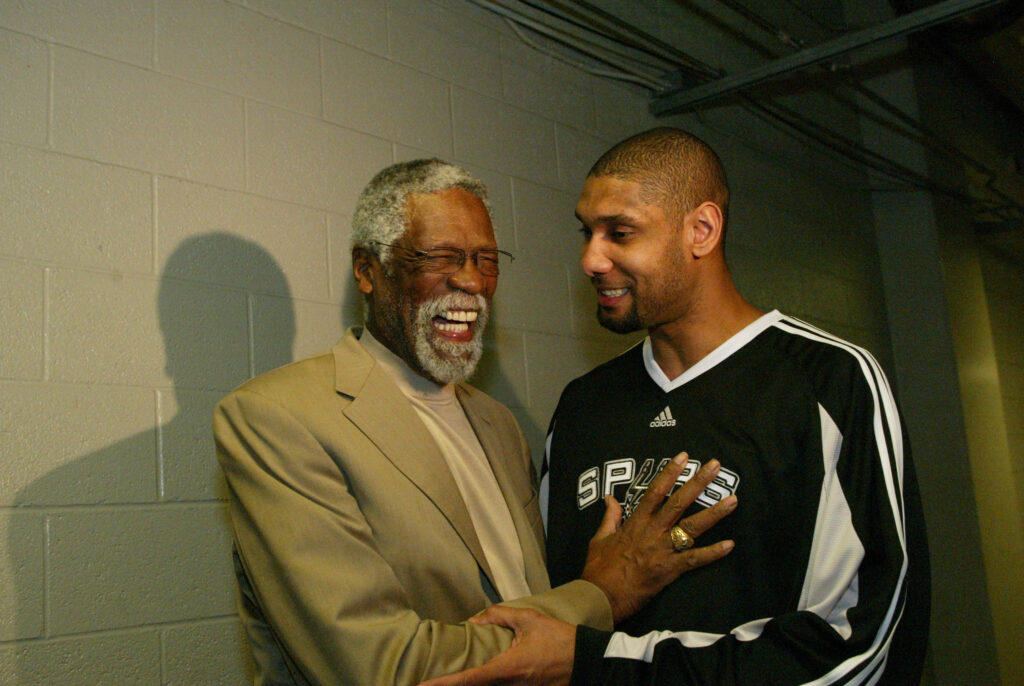 Tim Duncan was Bill Russell’s favorite athlete