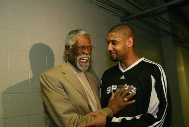 Tim Duncan was Bill Russell’s favorite athlete