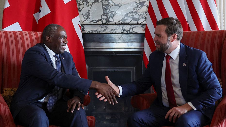 US, UK 'disagree' on Gaza plan but 'share' same goal Vance says ahead of Lammy meeting