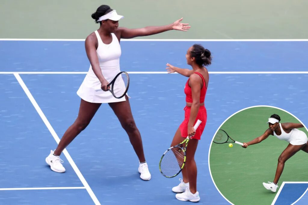 Venus Williams advances in doubles tournament to keep US Open run alive