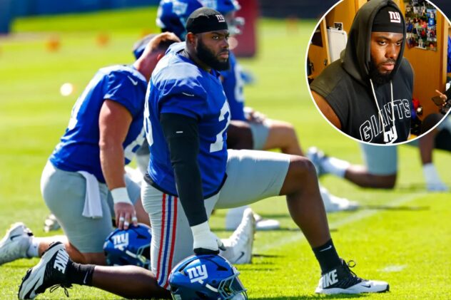 Andrew Thomas’ major Giants step unlikely to be enough for Week 1 return