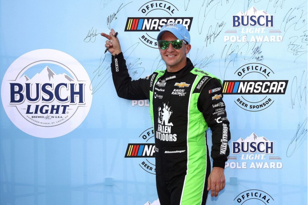 At 43 years old, the versatile A.J. Allmendinger "proves I can still be here"