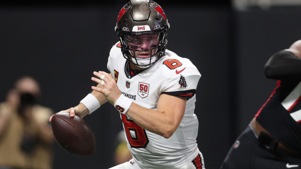 Baker Mayfield had a throw that hit the ground that might have saved the game for the Bucs in win over Falcons