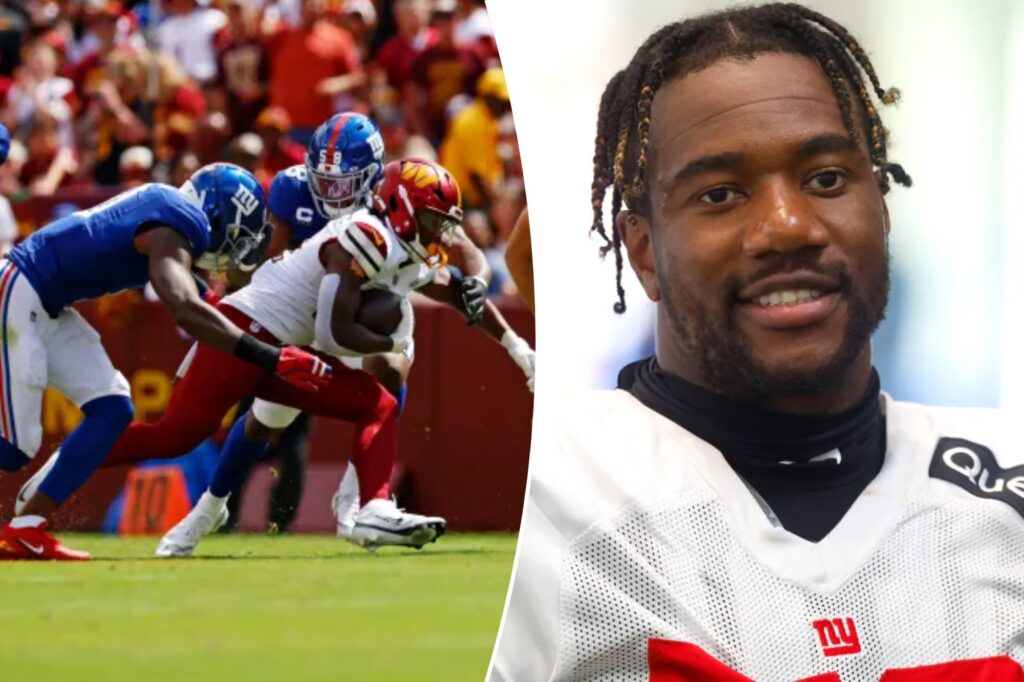 Bobby Okereke pushes back on criticism of his Giants tackling bonanza