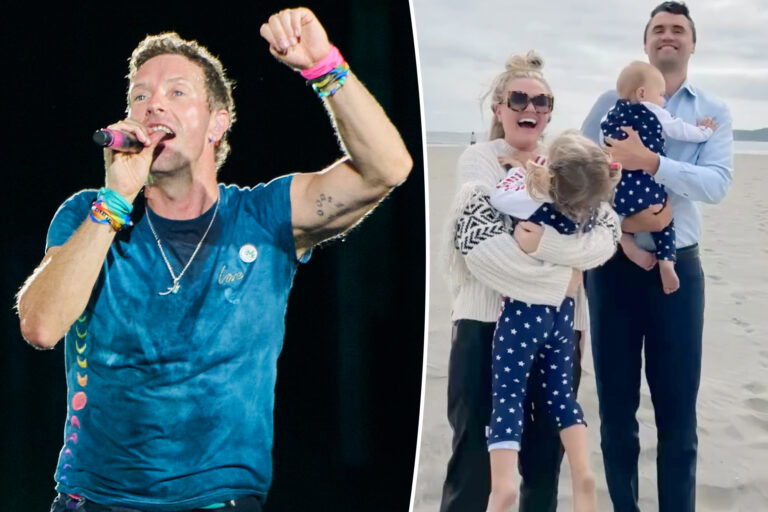 Coldplay asks fans to ‘send love’ to Charlie Kirk’s family after conservative activist’s ‘terrible’ death