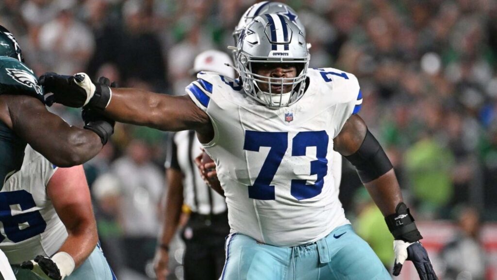 Cowboys' Tyler Smith signs $96M extension, best ever for a guard