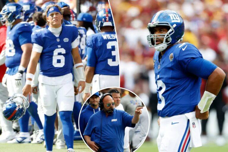 Giants can’t just abandon their Russell Wilson plan