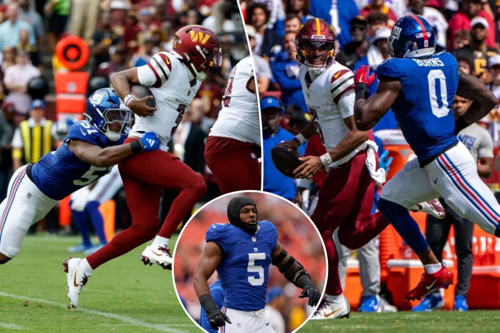 Giants walking delicate line with pass-rushing trio’s playing time