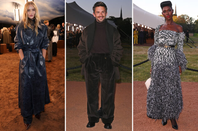 Inside Burberry’s chic London Fashion Week fashion show: Jonathan Bailey, Naomi Campbell and more celebrities
