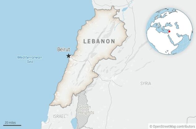 Israeli drone strike kills 5, including 3 children, in southern Lebanon
