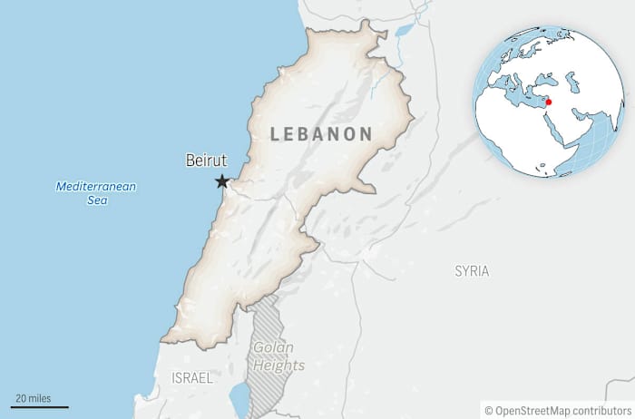 Israeli drone strike kills 5, including 3 children, in southern Lebanon