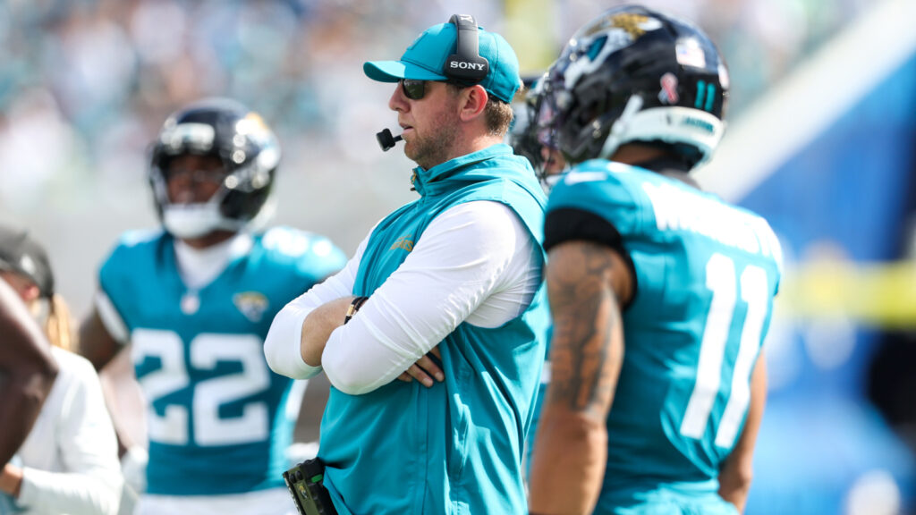 Jaguars' Liam Coen is getting closer to being done with what fans are already tired of just one week into the season