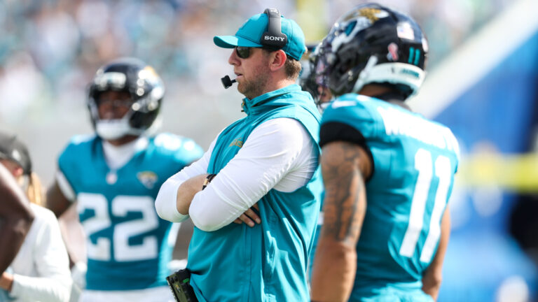Jaguars' Liam Coen is getting closer to being done with what fans are already tired of just one week into the season