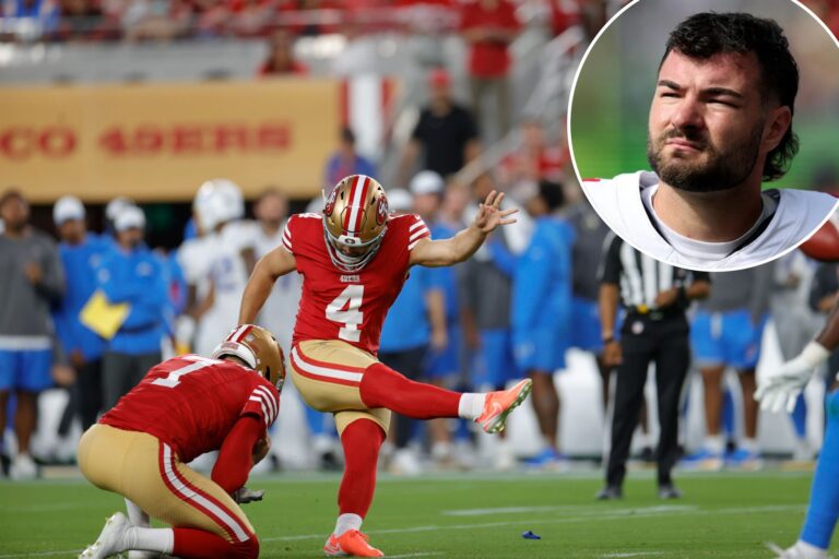 Jake Moody signs with Bears after disastrous Week 1 with 49ers