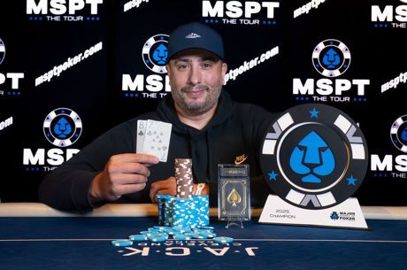 James Anderson Wins MSPT JACK Cleveland; B2B Final Tables Vaults Umut Ozturk to POY Lead