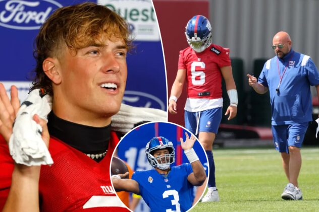 Jaxson Dart just became so much more than Russell Wilson’s Giants understudy