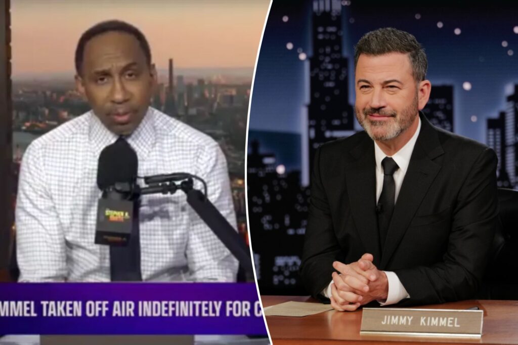 Jimmy Kimmel getting pulled off air ‘disturbing’ — but Stephen A. Smith admits comments ‘didn’t appear to be the wisest move’