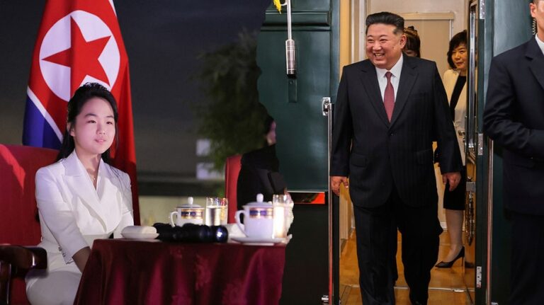 Kim Jong Un's young daughter being groomed to lead regime after military parade visit in China: expert