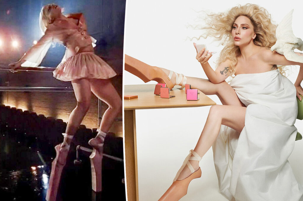 Lady Gaga brings back her iconic 18-inch pointe shoes from ‘Marry the Night’ music video