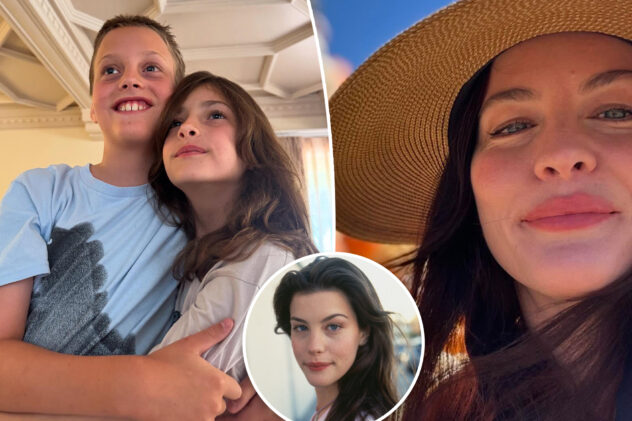 Liv Tyler’s daughter Lula Rose, 9, is her mini me in rare snap