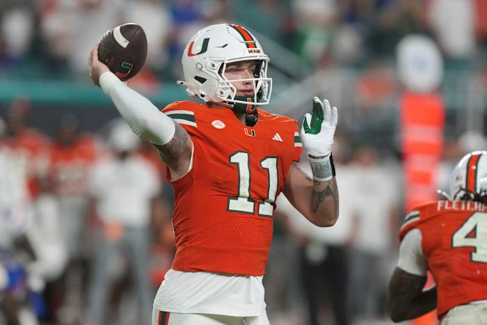 Live updates: AP Top 25 rankings are in, with Miami jumping into the No. 2 college football slot