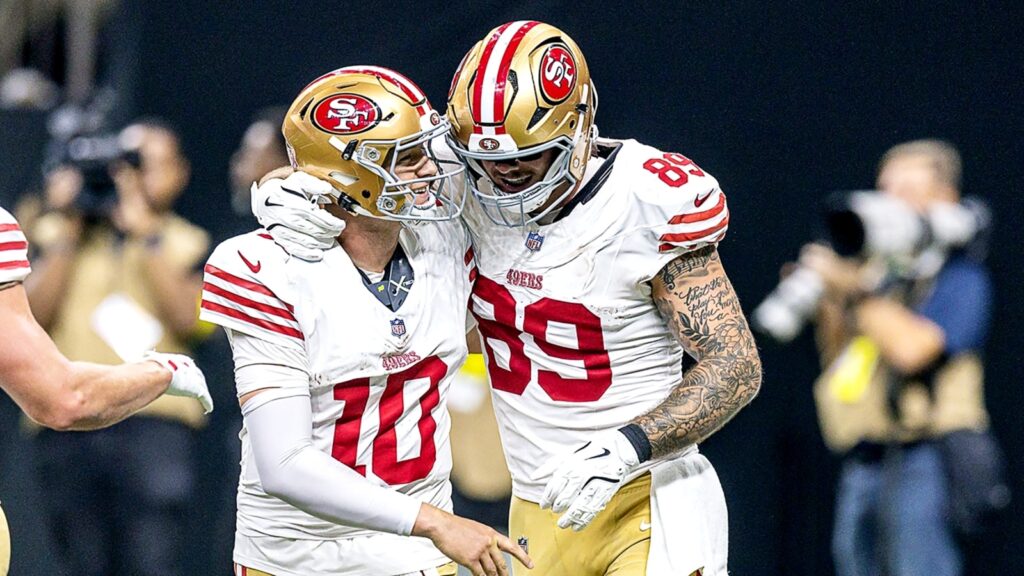 Mac Jones, Ricky Pearsall cleared to play for 49ers on Sunday