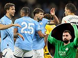 Man City confirm departures of TWO treble winners after Pep Guardiola's side added Gianluigi Donnarumma to their ranks