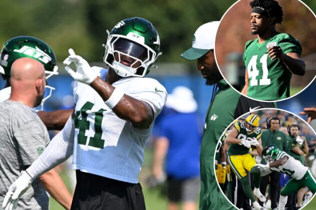 Marcelino McCrary-Ball earned his unlikely Jets captaincy the hardest of ways